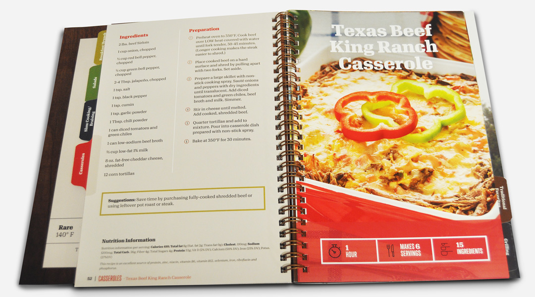 Beef Loving Texan Recipe Book