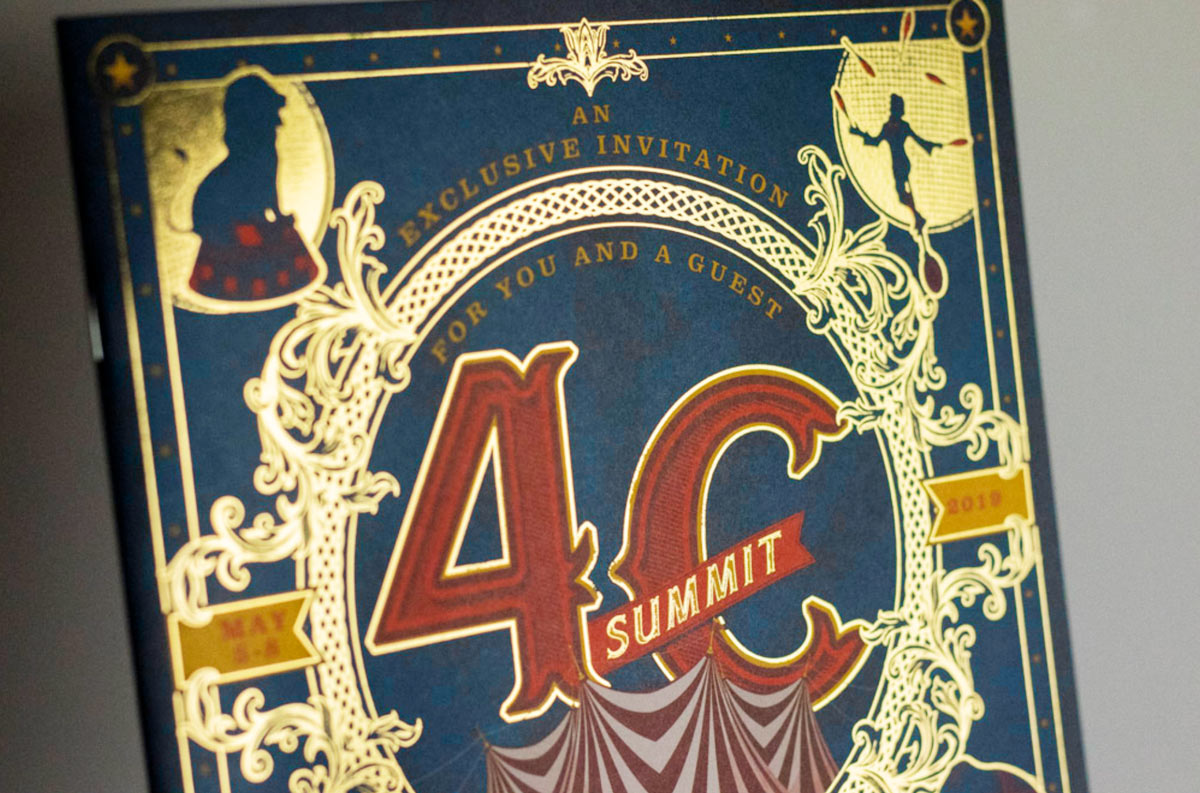 4C Summit gold foil